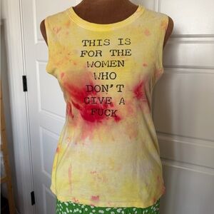 This is for the women tank